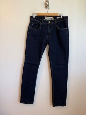 Preowned Men’s Size 32 Tailor Vintage Dark Wash Denim Jeans